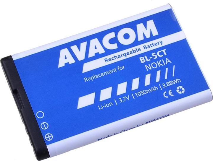Produktbild Avacom Baterie GSNO-BL5CT-S1050A do mobilu Nokia 6303, 6730, C5, Li-Ion