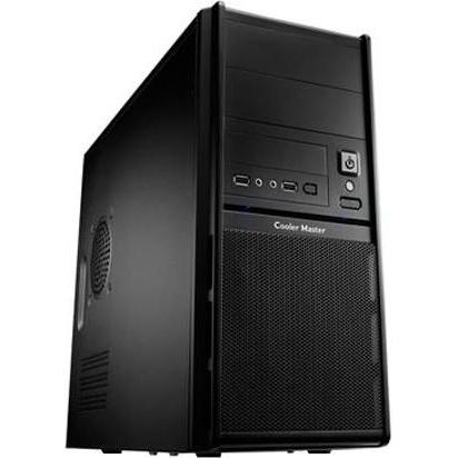 Cooler Master Elite 342 (mATX), PC Gehäuse, Schwarz