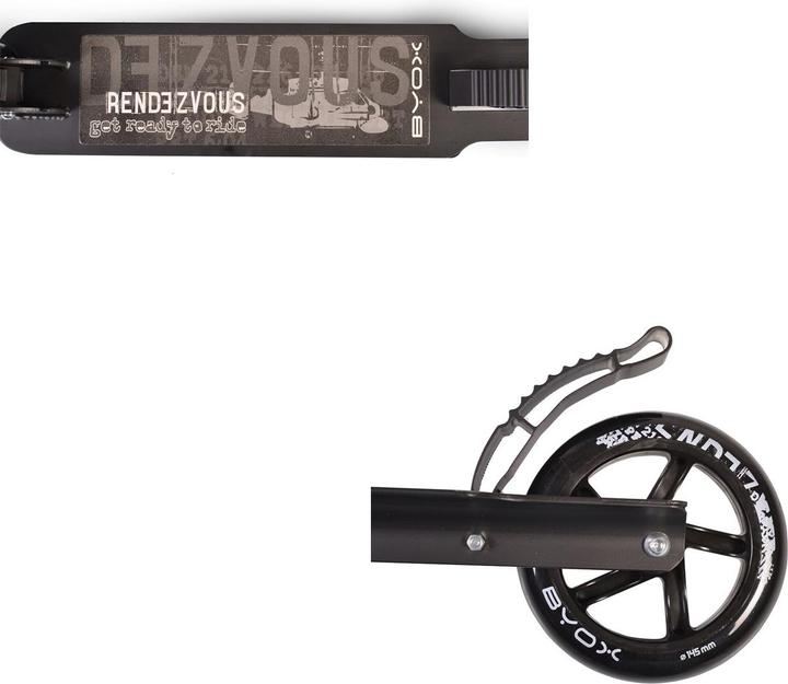 Actual product image Byox Children scooter Rendevous ABEC-7
