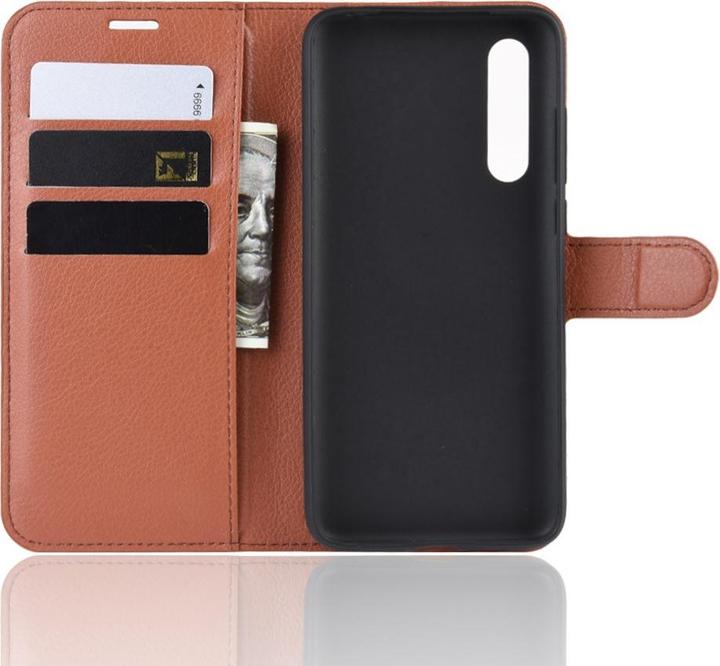 Actual product image Cover-Discount Leather case cover with card compartments (Mi 9 Lite)