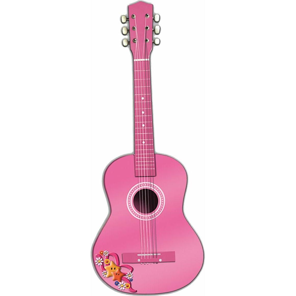 Reig Kindergitarre Rosa Holz