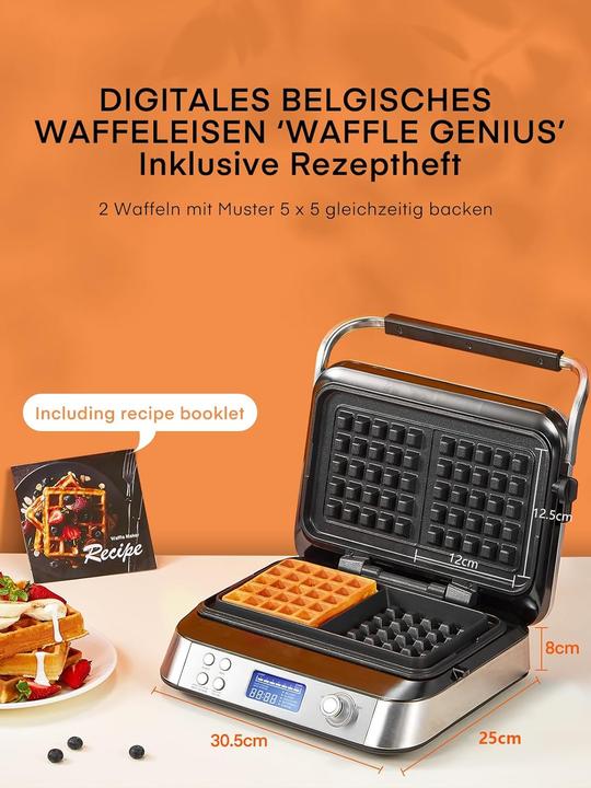 Produktbild Fohere Waffeleisen, Silber