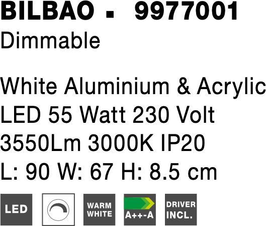 Produktbild Nova Luce Bilbao (3550 lm)
