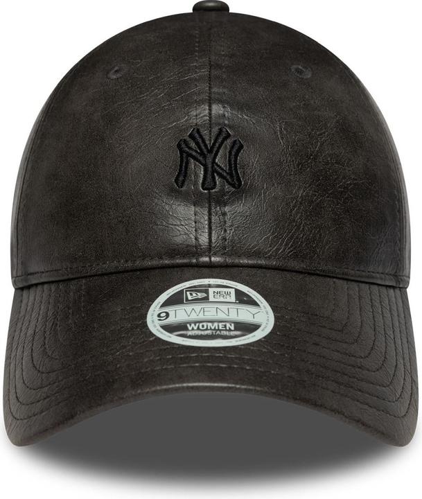 Image du produit New Era 9Forty Damen Cap - Kunstleder Ny Yankees Schwarz