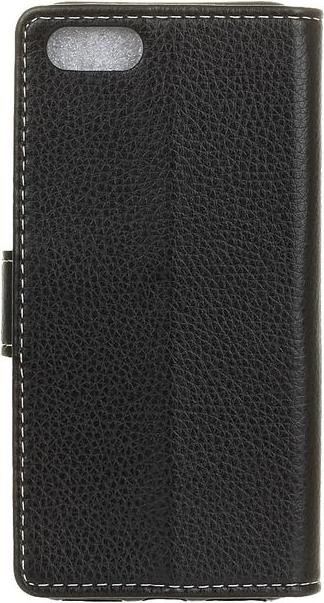 Produktbild MU Classic Litchi Leder Bookcover II Series (Wiko Sunny 3)
