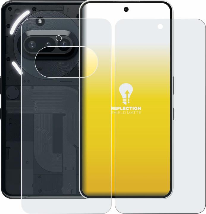 Actual product image upscreen Reflection Shield Protector Matte (1 Piece, Nothing Phone (3a))