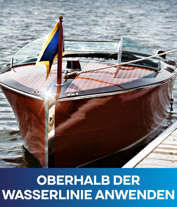 Produktbild Plid Bootslack 2,25L Farblos für ca. 23m² / Klarlack Holzlack Schiffslack Holzschutz (Farblos, 2.25 l)