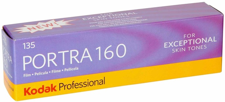 Actual product image Kodak Portra 160 Film 135/36 5er Pack