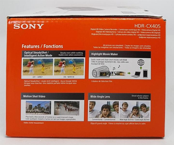Produktbild Sony Hdr Cx405 (2.29 Mpx, 50p, 30 x)
