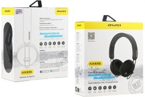 Actual product image Awei Bluetooth headphones A800BL black (ANC, 5 h, Wireless)