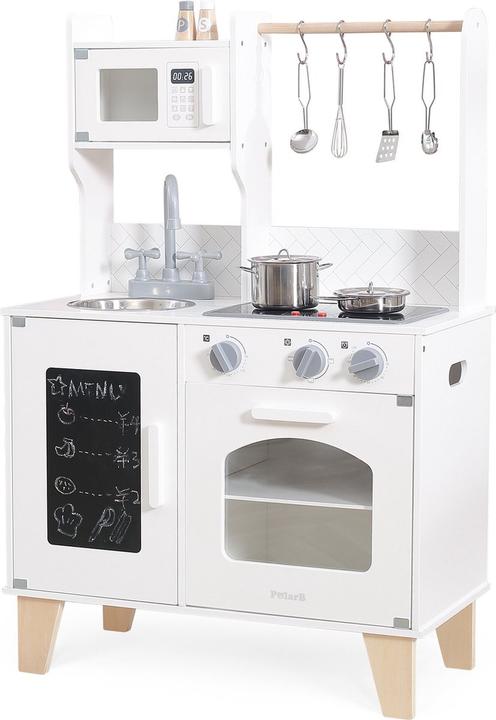 Actual product image Viga Toys wooden play kitchen - white