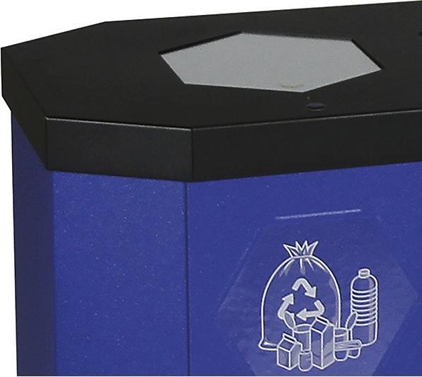 Produktbild kaiserkraft Wertstoffsammler Sixco swing (45 l)