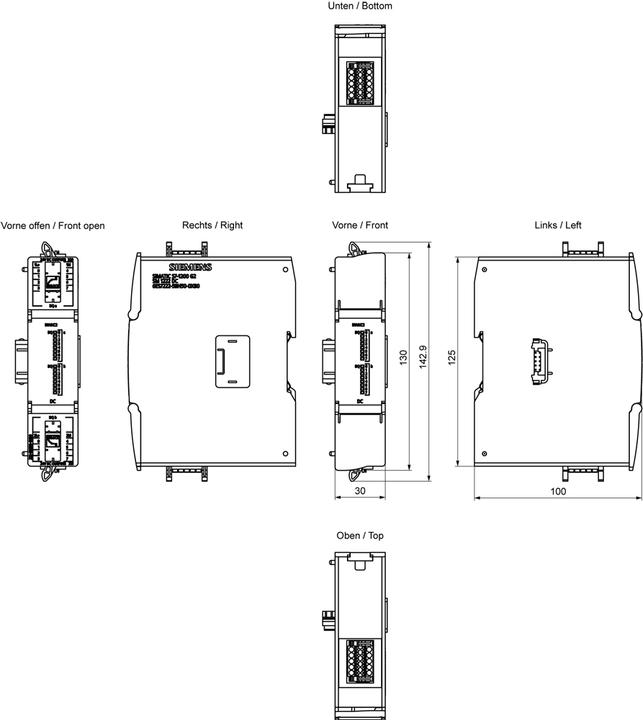 Actual product image Siemens SIMATIC 6ES7222-5BH50-0XB0 S7-1200 G2 SM 1222 DQ 16x 24VDC/0,5 A
