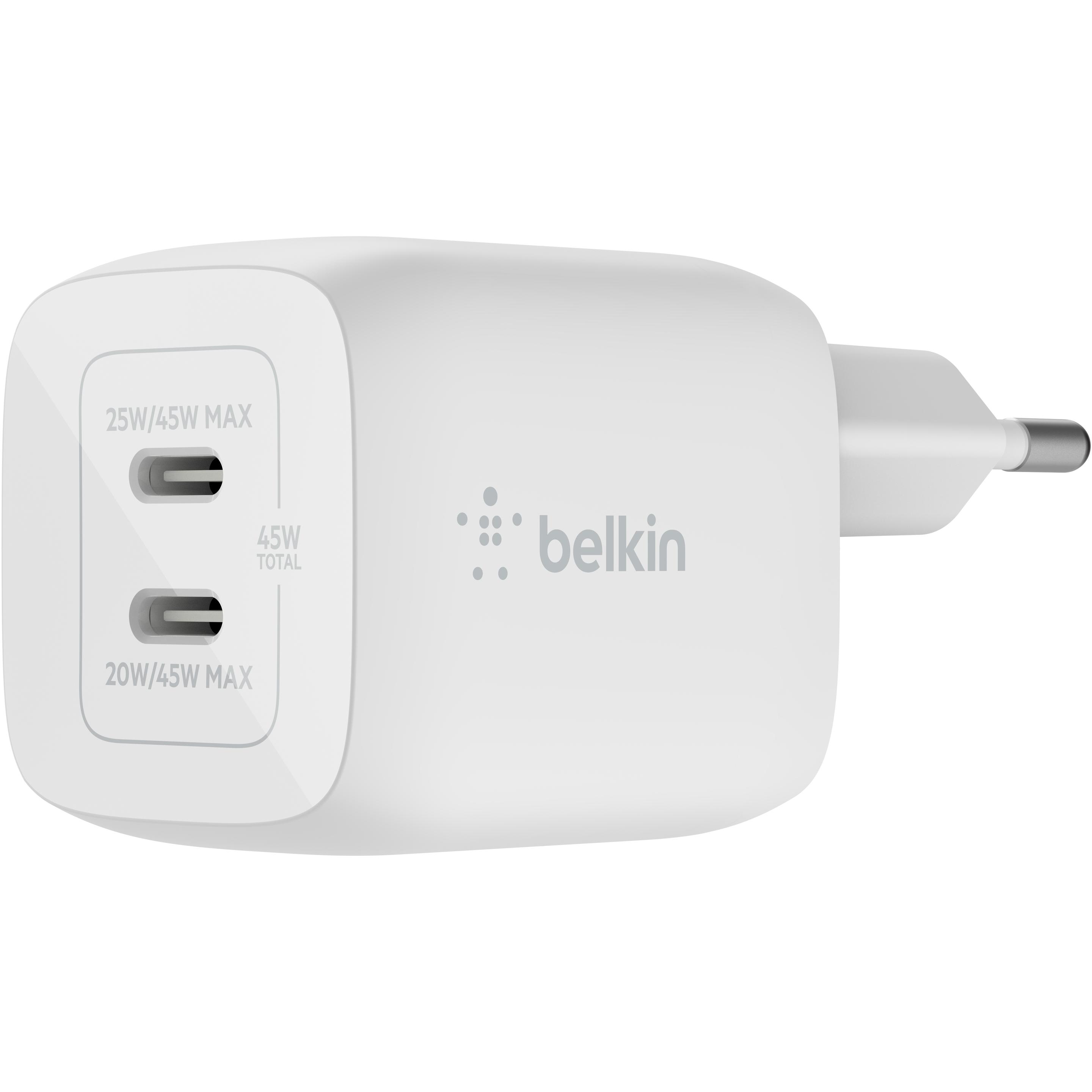 Belkin Boost Charge Pro (45 W), USB Ladegerät, Weiss