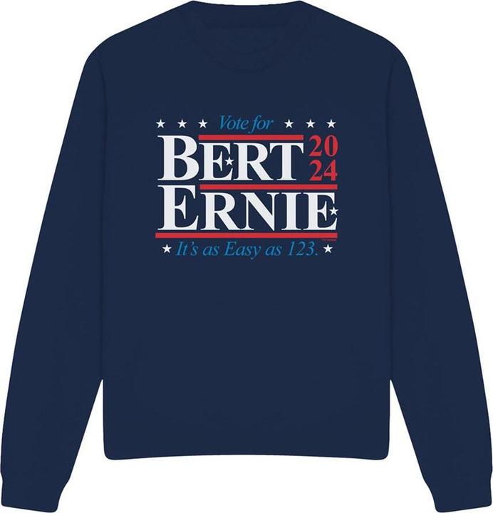 Produktbild Bert Ernie For President 123 Sweatshirt (L)