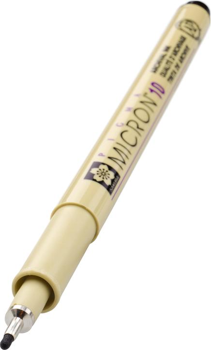 Produktbild Sakura Pigma Micron Fineliner 0.6mm schwarz (Schwarz, 1x)