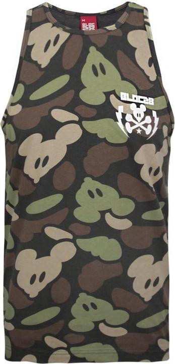 Actual product image Bloc 28 Mens Mickey Mouse Camo Vest (L)