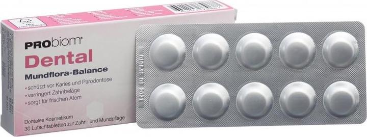 Immagine prodotto PRObiom Lozenge Blist dentale 30 capsule (30 x, 295.47 ml, 44 g)