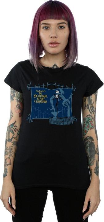 Image du produit Disney - T-shirt NIGHTMARE BEFORE CHRISTMAS JACK AND THE WELL - Femme (M)