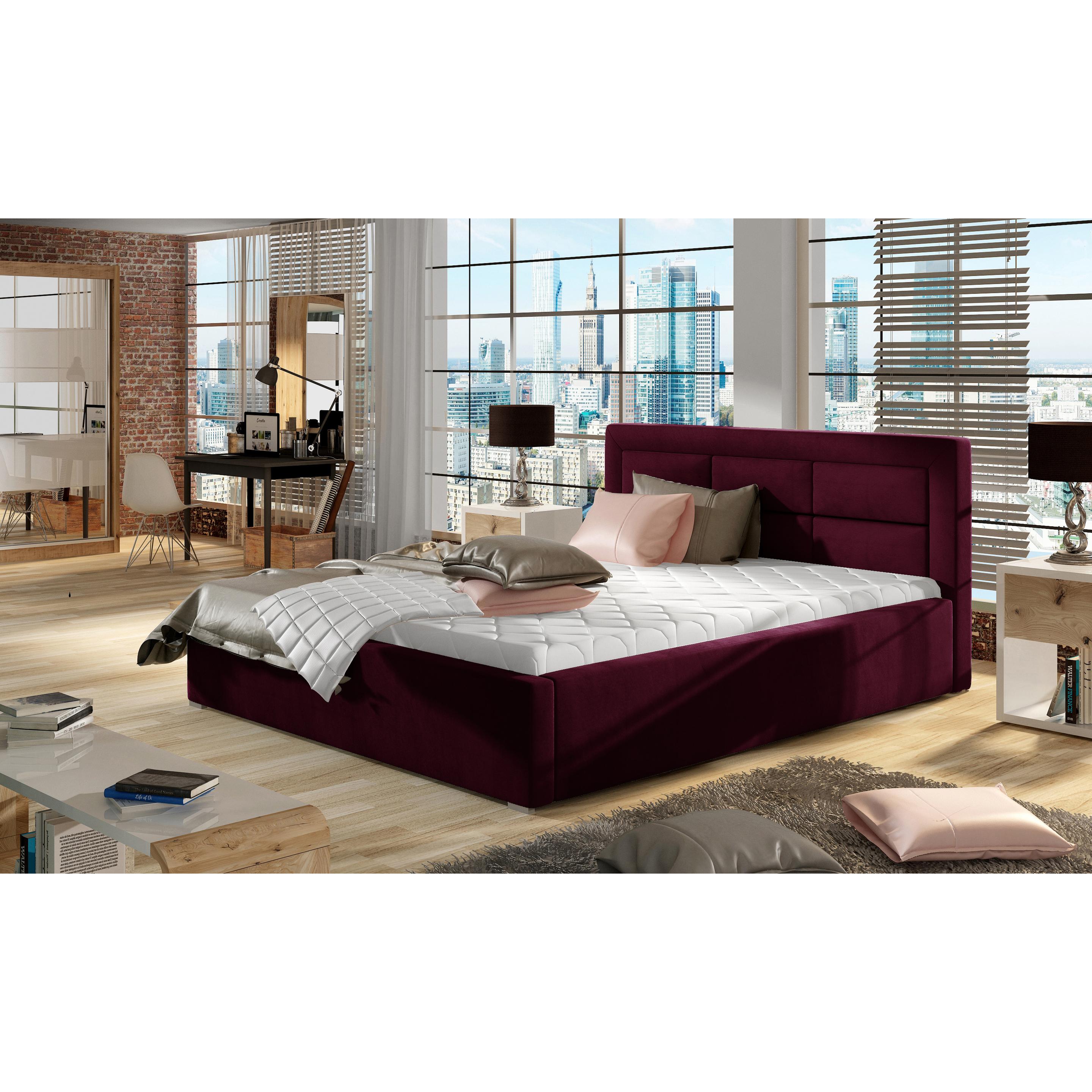 ELTAP, Bett, Rosano mit Stauraum (180 x 200 cm)