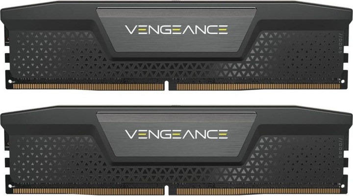 Image du produit Corsair DDR5 64GB PC 6600 CL32 KIT (2x32GB) VENGEANCE noir détail (2 x 32GB, 6600 MHz, RAM DDR5, DIMM)