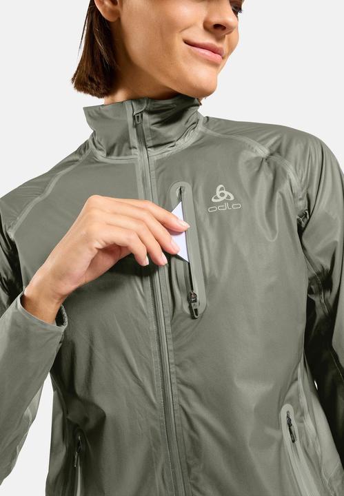 Image du produit Odlo Isolierte und wasserdichte Zeroweight Dual Dry Langlaufjacke (M)
