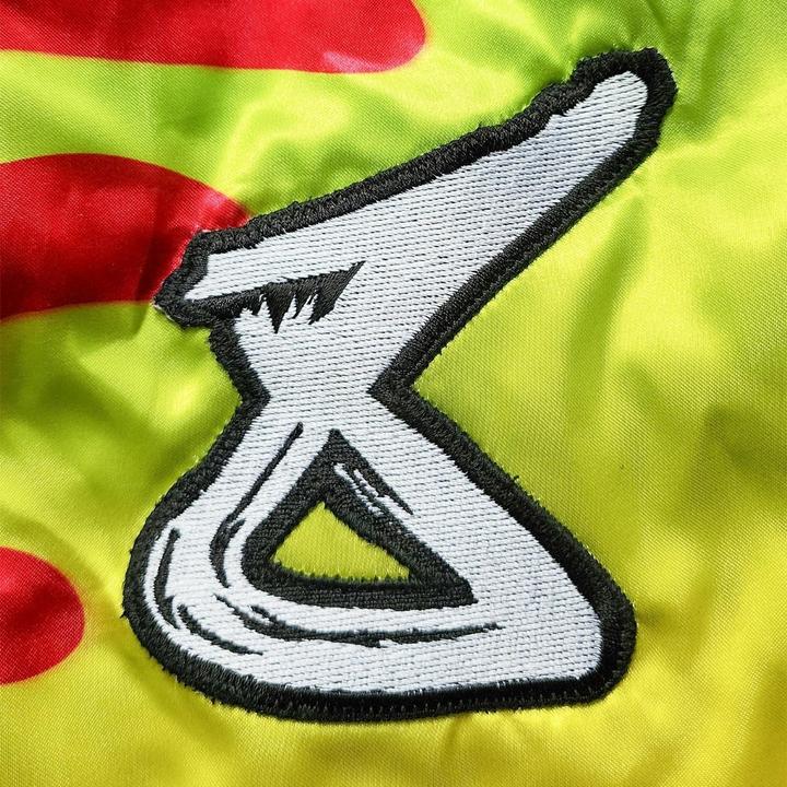 Produktbild 8Weapons Muay Thai Shorts Jurassic Grün/Rot XL (XL)