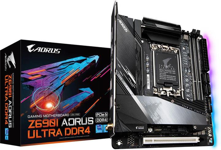 Gigabyte Z690I AORUS ULTRA (LGA 1700, Intel Z690H, Micro-ITX, Mini-ITX)