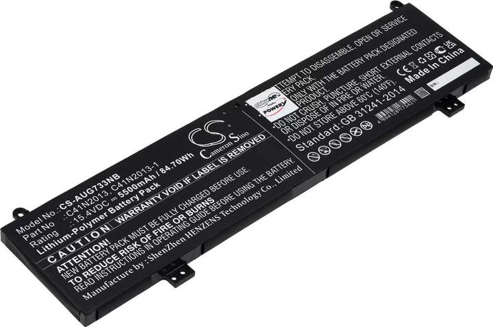 Produktbild AccuCell Akku Asus ROG Strix G15 G513, TUF Gaming F15 FX507ZM, Typ C41N2013 (5500 mAh)