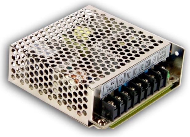 Produktbild MeanWell AC/DC Netzteilbaustein, geschlossen Schaltnetzteil case