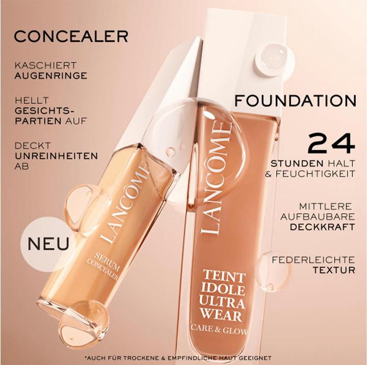Actual product image Lancôme TIUW Skin-Glow Concealer 220C Fl 13 ml (220C Beige)