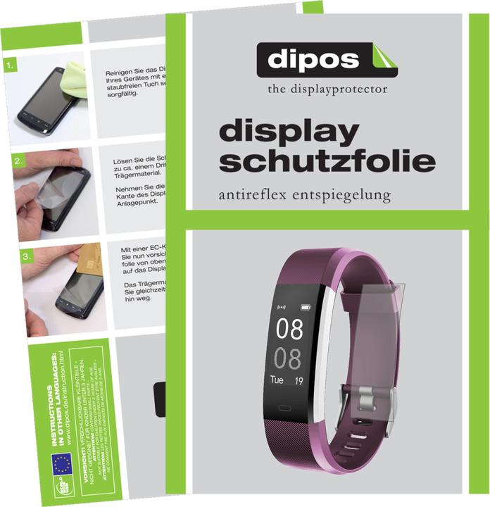 Actual product image Dipos Screen Protector Anti-Glare (Fitness Bracelet SW333)