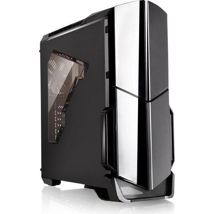Thermaltake Versa N21 (ATX, mATX, Mini-ITX), PC Gehäuse, Schwarz