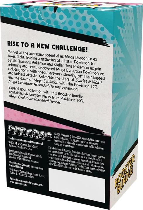 Produktbild Pokémon P-EN ME02.5 'Ascended Heroes' Booster Bundle (Englisch, Booster Pack)