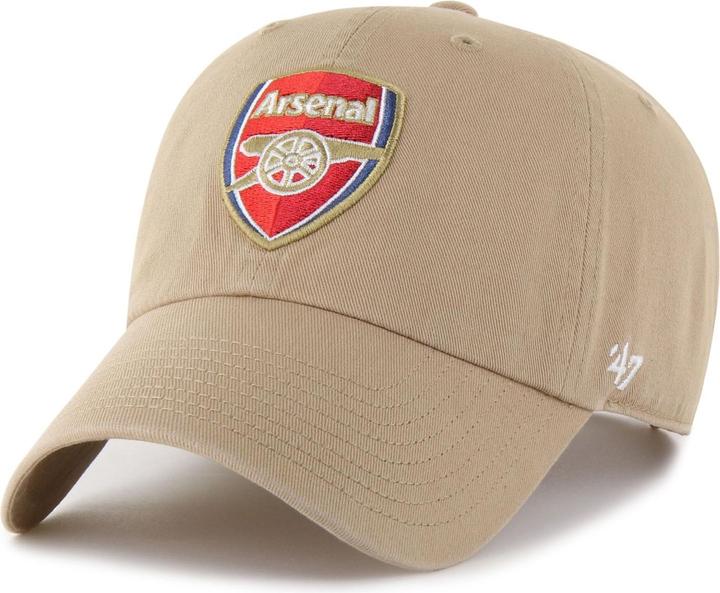 Actual product image 47 Brand Relaxed-Fit CLEAN UP Cap - FC Arsenal khaki beige
