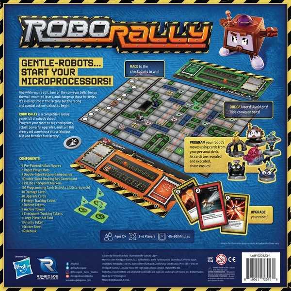 Produktbild Asmodée Robo Rally (RGD02576) (Englisch, 2 - 6 Spieler)