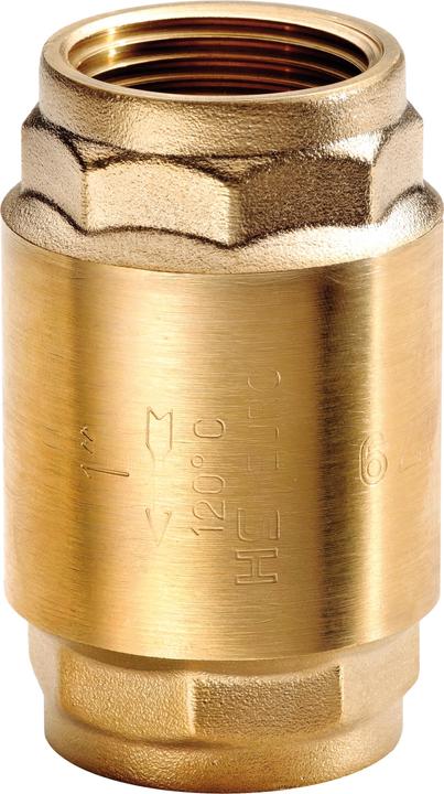 Actual product image Hermann schmidt HS Euro check valve 1000 1, brass