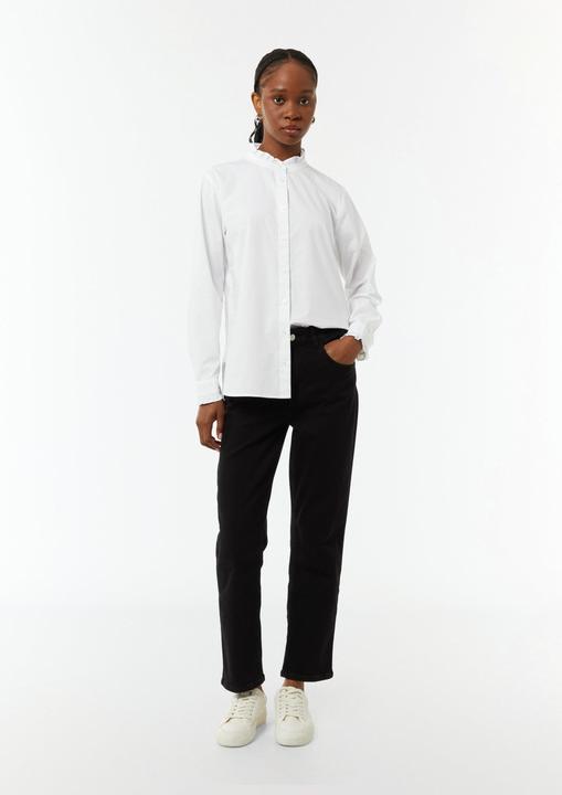 Immagine prodotto Comma Bluse Bluse aus Popeline mit Rüschen-Details (46)