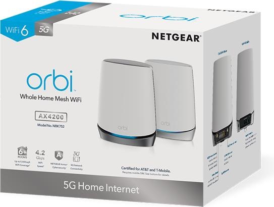 Actual product image Netgear Orbi NBK752 - Pack of 2