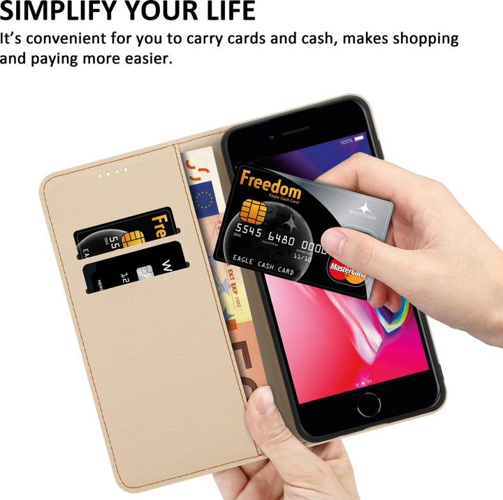 Image du produit Cadorabo Pochette Book avec impression (Apple iPhone 7, Apple iPhone SE (2ème génération))