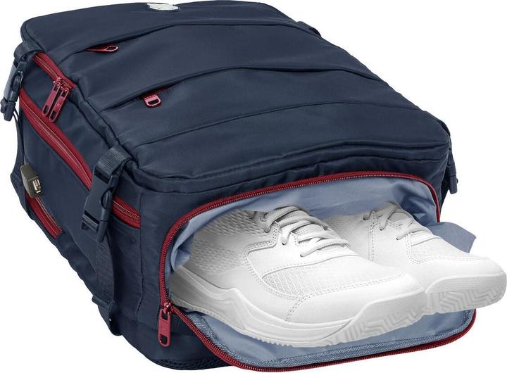 Produktbild FC Barcelona Schulrucksack Blau Granatrot