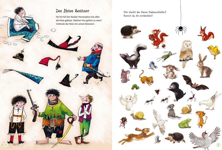 Image du produit Extradickes Rätsel-Buch (Allemand, Michael End, Otfried Preussler, Sabine Bohlmann, 2024)