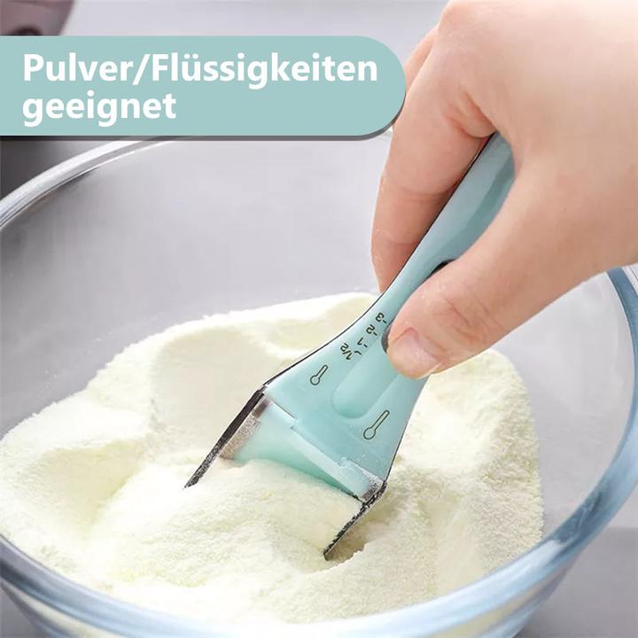 Produktbild Hermex Dosierlöffelset Messlöffelset Messbecher- und Messlöffelset (130 ml)