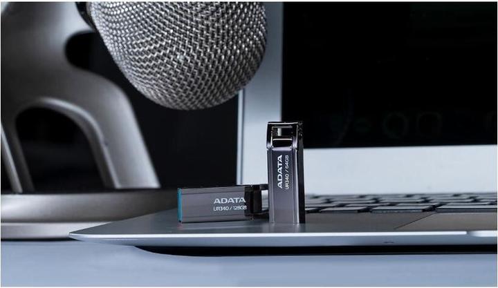 Productafbeelding Adata UR340 USB-stick USB Type-A 3.2 Gen 2 (3.1 Gen 2) Zwart (128 GB, USB-A)