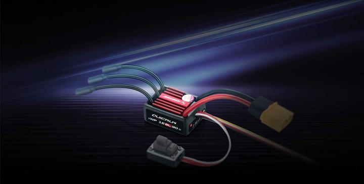 Produktbild Hobbywing QuicRun WP16BL30 G2 Brushless Regler 30A 2-3s für 1:16