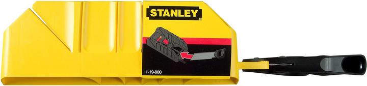 Actual product image Stanley Miter box plastic with back saw