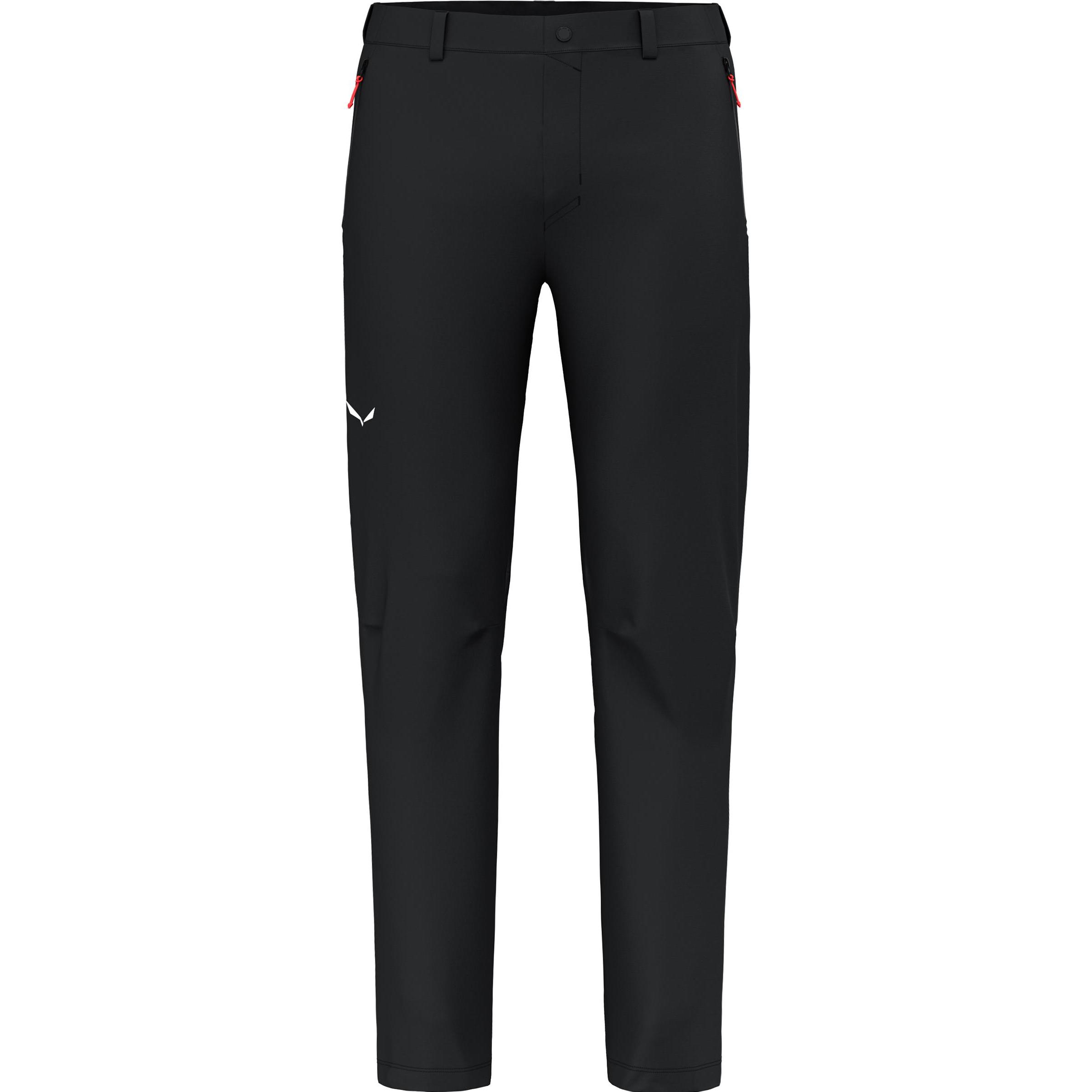 Salewa, Herren, Outdoorhose, Puez Talveno Durastretch Hose (50, L), Schwarz, 50, L
