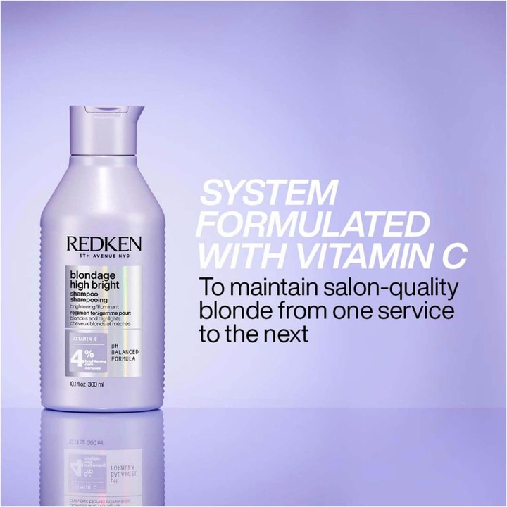 Produktbild Redken Blondage High Bright (300 ml, Flüssiges Shampoo)