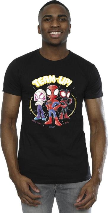Image du produit - T-shirt SPIDEY AND HIS AMAZING FRIENDS SKETCH - Homme (L)
