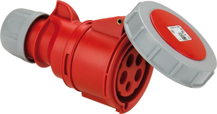 Actual product image PCE 2132-6 Coupling 16A 3p 6h IP67 SHARK